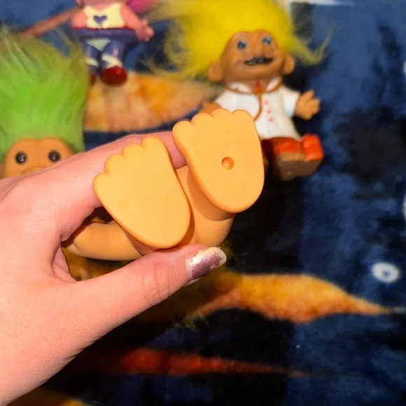 Colorful Troll Doll Set - Picture 3 of 7